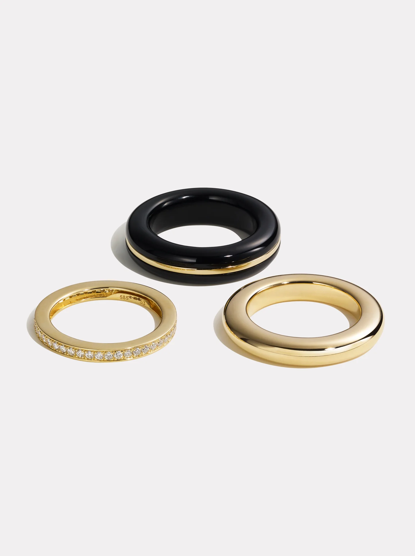 Stack_Classic Ring Stack | Black Onyx - 56 - Image 4