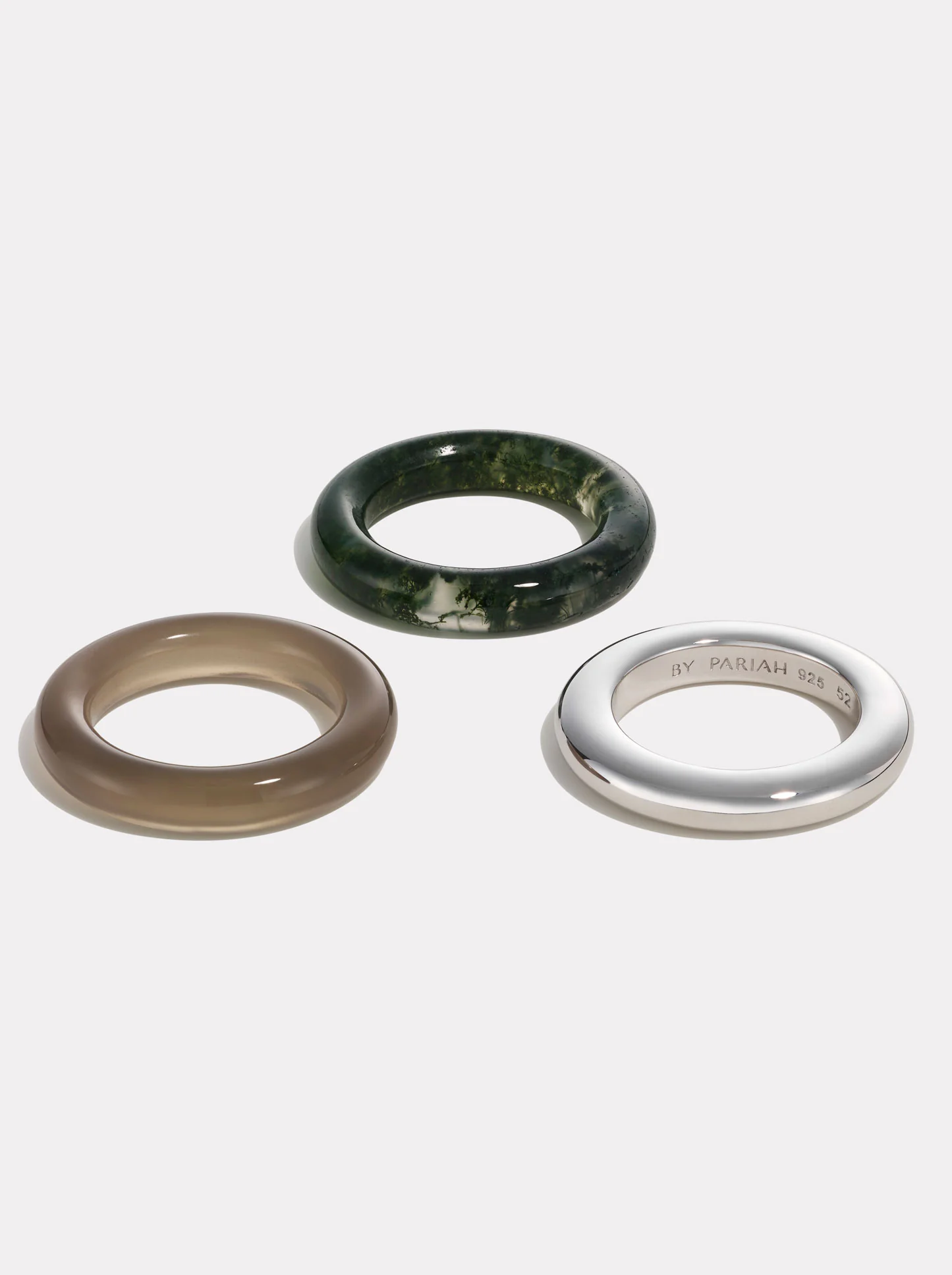 Stack_Stone Trilogy Stack | Moss Agate & Grey Agate - 50 - Image 4