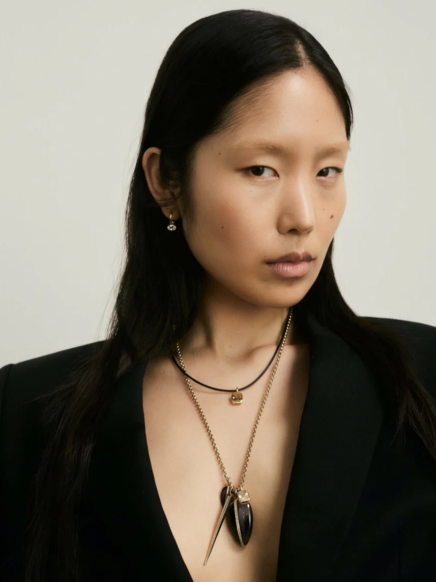 The Essential Leather Necklace 50cm - Image 3