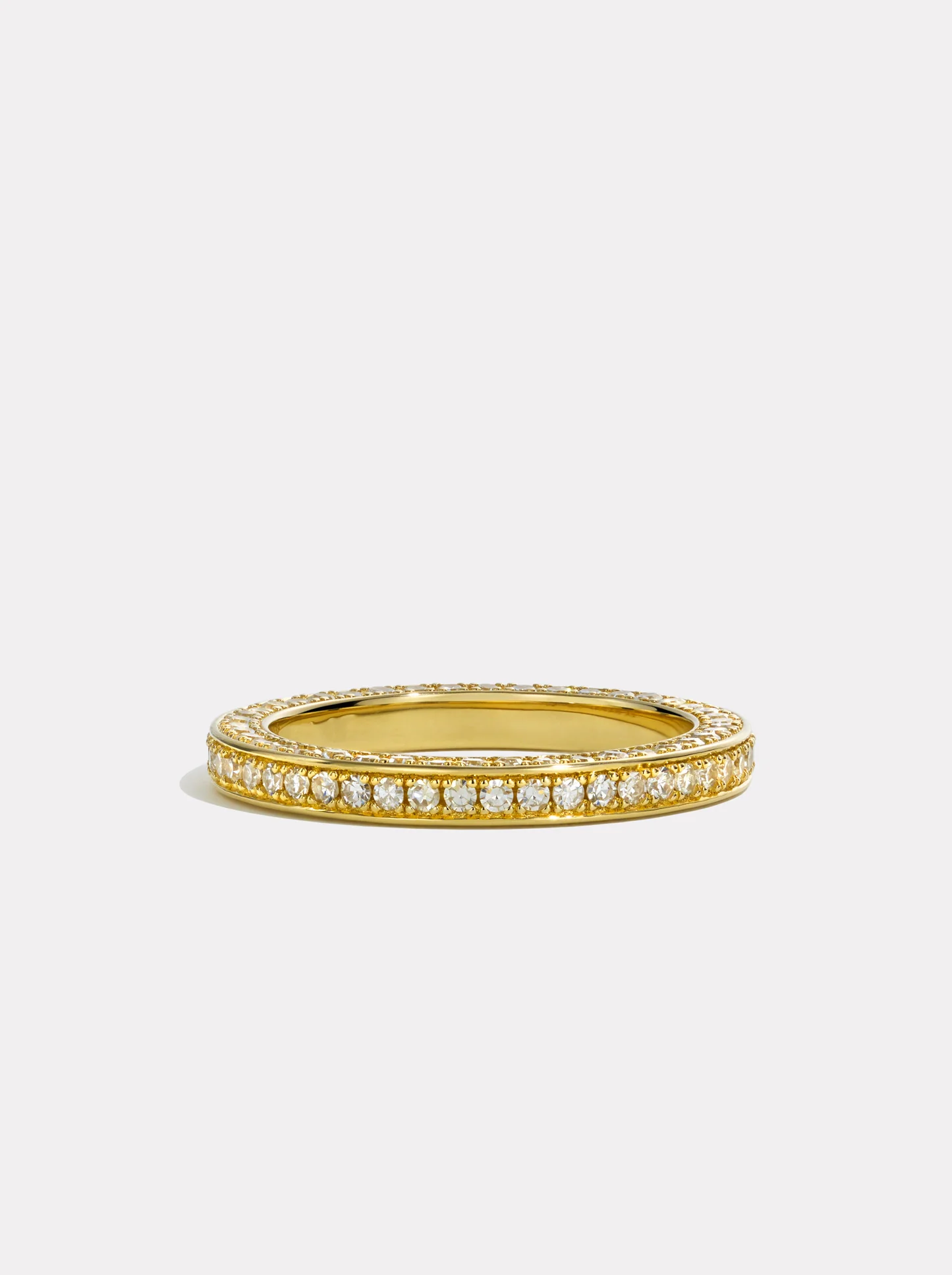 Triple Diamond Eternity Ring - Image 4