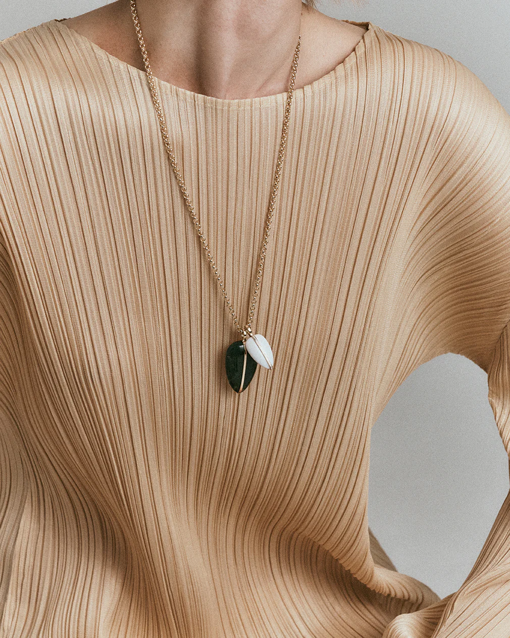 14K Gold Belcher Chain — 3.5 mm | 60 cm - Image 3